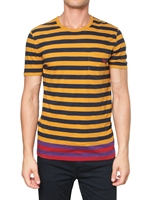 BURBERRY BRIT - GESTREIFTES BAUMWOLL JERSEY T-SHIRT