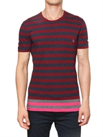 BURBERRY BRIT - GESTREIFTES BAUMWOLL JERSEY T-SHIRT