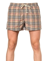 BURBERRY BRIT - KARIERTE BAUMWOLL SHORTS