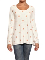 DES PETITS HAUTS - MAGLIA OVERSIZE A POIS