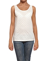 DES PETITS HAUTS - PRINTED JERSEY TANK TOP