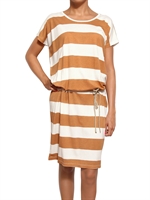 DES PETITS HAUTS - STRIPEY JERSEY DRESS