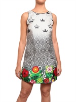 FATTORI - OPTICAL PRINT DRESS