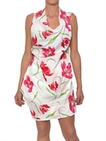 BRIAN DALES - DOUBLE LAYERED STRETCH COTTON DRESS