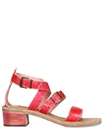 POSITANO - 35MM PEARLIZED PATENT BUCKLE FLATS