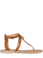 POSITANO - LEATHRE AND SKULL PENDANT FLATS