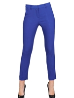 SPACE - PANTALONI ALLA CAVIGLIA IN CREPE CADY
