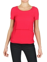 SPACE - GESCHICHTETES CREPE CADY KLEID