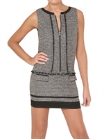 SPACE - TWEED FITTED DRESS