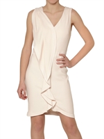 SPACE - RUCHED CREPE CADY DRESS