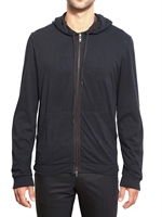 LANVIN - SILK CHIFFON AND JERSEY JACKET
