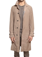 LANVIN - STRETCH LIGHT NYLON TAFFETA TRENCH COAT