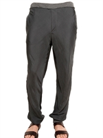 LANVIN - SILK CHIFFON JOGGING STYLE TROUSERS