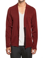 LANVIN - COTTON KNIT CARDIGAN SWEATER