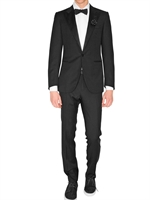 LANVIN - LIGHT WOOL SATIN REVERE SUIT
