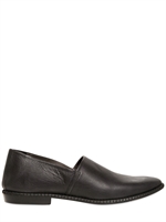 LANVIN - STITCHED LEATHER LOAFERS