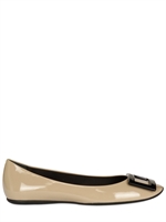 ROGER VIVIER - BELLE DE NUIT PATENT BALLERINA FLATS