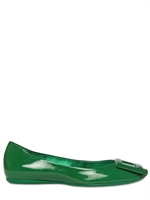 ROGER VIVIER - BELLE DE NUIT PATENT BALLERINA FLATS