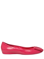 ROGER VIVIER - BELLE DE NUIT PATENT BALLERINA FLATS