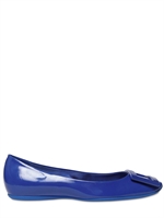 ROGER VIVIER - BELLE DE NUIT PATENT BALLERINA FLATS