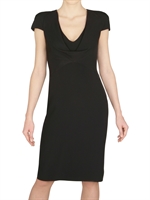 ALEXANDER MCQUEEN - SILK CREPE DRESS