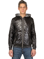 DUVETICA - GIACCA SPORTIVA IN NYLON FODERATA JERSEY - NERO