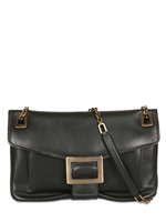 ROGER VIVIER - METRO SMALL LEDER UMHÄNGETASCHE