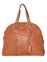 YVES SAINT-LAURENT - MUSE OVERSIZE LEATHER TOP HANDLE
