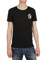 DOLCE & GABBANA - KONTRASTIERENDES RUNDHALS T-SHIRT