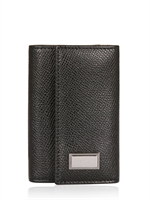 DOLCE & GABBANA - PORTA CHIAVI DAUPHINE IN PELLE