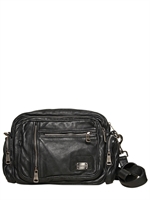 DOLCE & GABBANA - WASHED SHEEP SKIN SHOULDER BAG