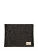 DOLCE & GABBANA - PORTAFOGLIO DAUPHINE IN PELLE CON PORTAMONETE