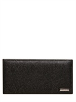 DOLCE & GABBANA - DAUPHINE PRINT LEATHER CUFFLINKS HOL FAS