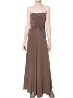RICK OWENS - DOUBLE LAYERED JERSEY SKIRT/ LONG DRESS