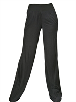 RICK OWENS - PANTALONI IN JERSEY DI VISCOSA PESANTE E COTONE