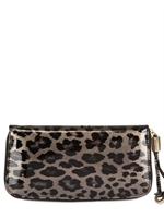 JIMMY CHOO - ZULU AND FRIENDS LEOPARD PRINT WALLET