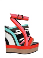 PIERRE HARDY - ZEPPE IN CANVAS MULTICOLOR 150MM