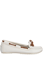 PIERRE HARDY - GRAINED LEATHER LACE UP LOAFERS
