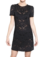DOLCE & GABBANA - COTTON LACE DRESS