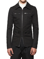JIL SANDER - STRETCH COTTON PIQUET SPORT JACKET