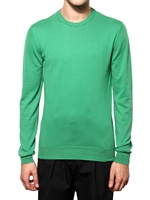 JIL SANDER - COTTON KNIT SWEATER