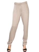 MAURIZIO PECORARO - TECHNO SATIN TROUSERS