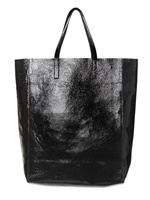 A BRAND APART - SHOPPING EGO' IN PELLE METALLIZZATA
