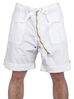 DSQUARED - COTTON CANVAS TRAVEL PRINT SHORTS