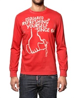 DSQUARED - COTTON JERSEY REFRESHING T-SHIRT