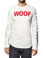 DSQUARED - WOOF PRINT COTTON JERSEY T-SHIRT