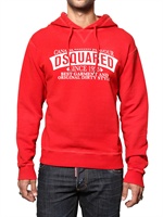 DSQUARED - BRUSHED FLEECE HOODED SWEATSHIRT