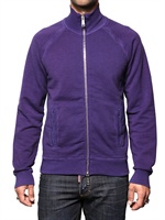 DSQUARED - BRUSHED FLEECE ZIPPED SWEATSHIRT