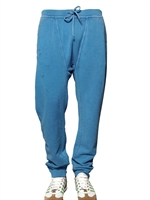 DSQUARED - CRACK PRINT COTTON FLEECE SWEAT TROUSERS