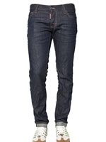DSQUARED - 19CM SLIM FIT SELVAGE DENIM JEANS